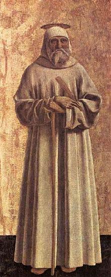 Polyptych of the Misericordia: St Benedict, Piero della Francesca